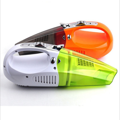 Car lighting, two-in-one Car vacuum cleaner dry wet dual - use