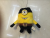 The cute little yellow people 3D adorable plush toy doll doll eyes