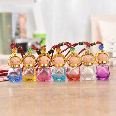 Exit safety car perfume pendant empty bottle car perfume bottle of essential oil bottle wholesale