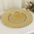 Glass Plate Fruit Plate Disc Exquisite Fashion Snack Dish Plate
