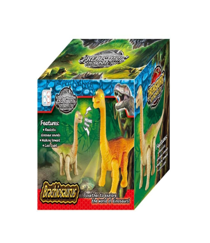 3307 wrist dragon （english） electric crawling dinosaur with light and sound， with projection function