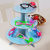 Children's Birthday Party Supplies Party Paper Products Multi-Layer Cake Stand Paper Folding Cake Dim Sum Rack