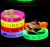 The Custom fluorescent rod luminous bar DIY bracelet bracelet bracelet LOGO printing.