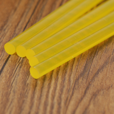 Environmentally Friendly Light Yellow Transparent Glue Stick Hot Melt Adhesive Glue Stick Thermal Sol Bar Height Adhesive Hot Melt Adhesive