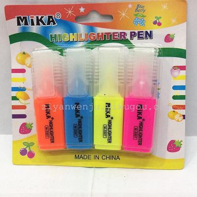 Mini Mini Fluorescent Pen Small Fluorescent Pen Gift Pen Small Marking Pen