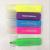 3 Suction Cards Fluorescent Pen Highlighter Pens