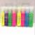 Shiwen Fluorescent Pen Color Marking Pen 4 PVC Bags