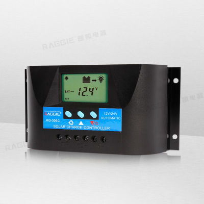 PWM 12/24V 20A automatic identification and charging and discharging solar controller 