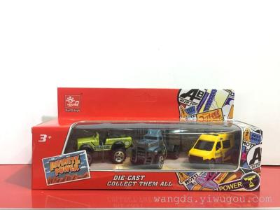 SH055510 alloy car city series three pack only 2 boxes mixed with 6