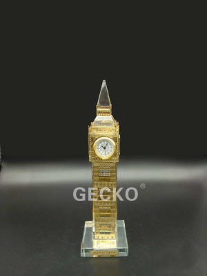 Big Ben crystal architectural model in London, England