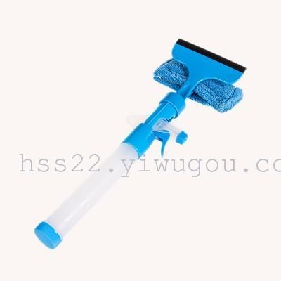 Can spray window glass cleaner double-sided glass cleaner scraping tool