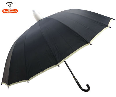 Large sets of waterproof 65cm*16K solid straight rod umbrella