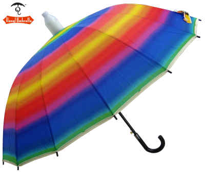 Large waterproof 65cm*16K straight rod umbrella