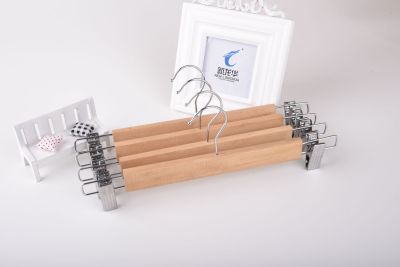 Factory direct solid wood trousers rack