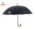 New anti UV ultra large men's business wood rod straight rod umbrella