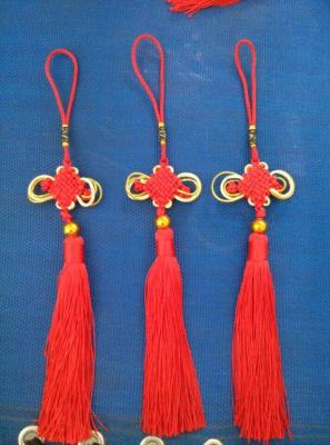 Yiwu's 6 line factory wholesale disc 8 disc Ruyi knot knot tassel fukki Phnom Penh special car hanging accessories