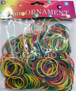 25 Color Vietnam Imported Environmentally Friendly High Temperature Resistant Rubber Band, Paper Card Packaging