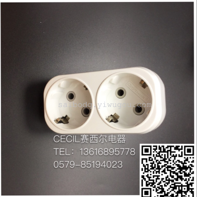 European socket two-position switch plug mgd-10031 Cecil electrical appliances