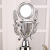 Silver Trophy Metal Trophy Badminton Tournament Trophy Universal Trophy Competition Trophy