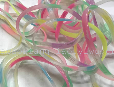 150*5*1 silicone printing color ring, environmental protection product quality assurance