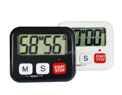 Large screen digital timer with LED light emitting 029 mute