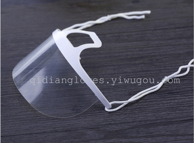 Transparent air breathing mask food and beverage hotel staff chef special dust and anti fog sanitary mask