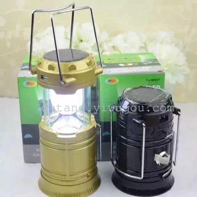 The new Lantern / flashlight solar camping lamp / camping lamp /LED Lamp Lantern / drawing