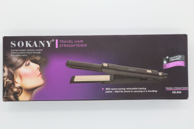 Sokany954 hair straightener travel portable telescopic splint