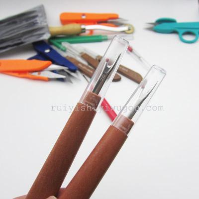 High Quality Wooden Handle Stitches Knife Sharp Imitation Cola Seam Ripper Sewing Accessories Hand Sewing Set