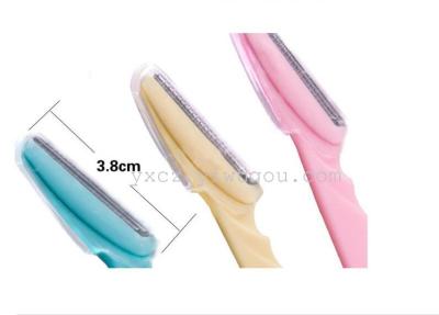 Ailin Three Per Package Eye-Brow Knife Exquisite and Convenient Eye-Brow Knife Perfect Eyebrow Shape Eye-Brow Knife