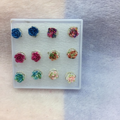 Korean style ear studs