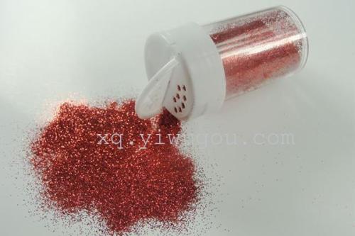 Wanford Christmas Red Glitter Powder Gold and Silver Slices Onion Powder