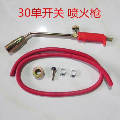 30 LPG flame gun with a full set of accessories flammenwerfer heating spray torch gas welding torch wholesale