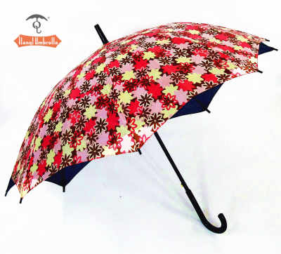 UV double straight rod umbrella umbrella cloth