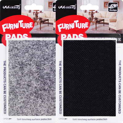 Home Furnishing felt lengthened chair cushion furniture protection pad manufacturers selling