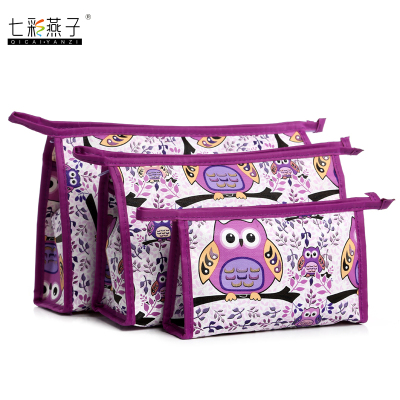 3 in 1 cosmetic pouch Paris Tower make up bag promotional gift bag factory outlet