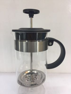 Wholesale manufacturers pressure pot of coffee press pot coffee pot of glass glass red tea