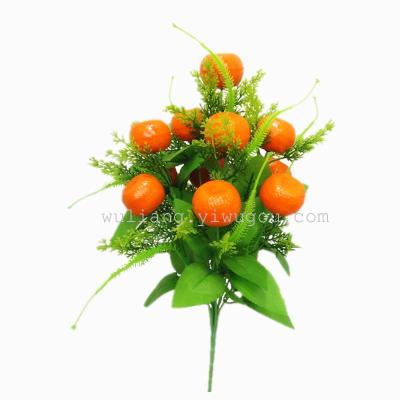 Factory direct simulation of plant fruit bouquet of indoor decorative items 10 orange