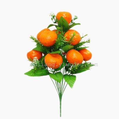 Factory direct simulation of plant fruit bouquet of indoor decorative items 10 orange