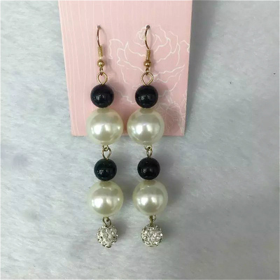 Fashion style ABS cute clay ball creative lady all-match Earrings