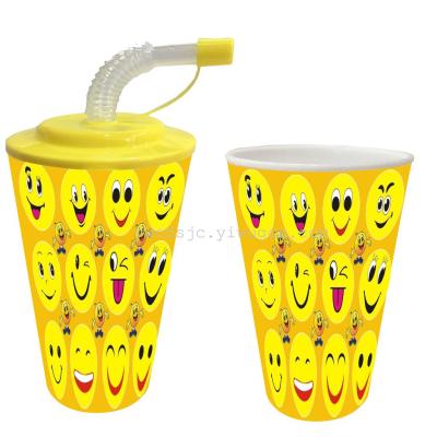 Direct manufacturers 3D cold drink juice cup students Children's Day cup cup