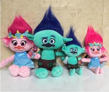 Manufacturers selling the new American DreamWorks magic elf doll plush toys trolls