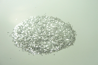 High flash silver glitter powder crystal silver