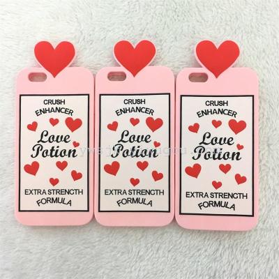 Valentine's Day Love Silicone Phone Case Iphone6