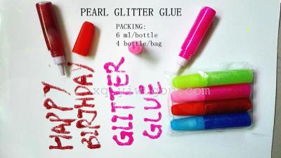 DIY toys with glitter glue glitter glitter glue pen pen gold glue