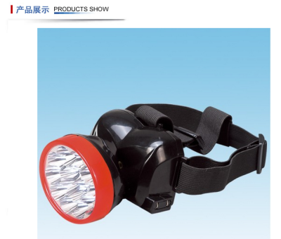 1LED highlight rechargeable headlamp