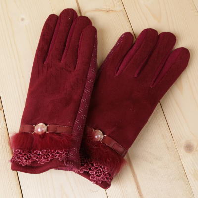 Winter anti - slip touch screen protective gloves and gloves for gloves.