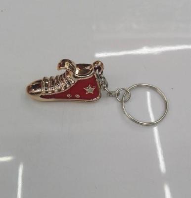 Various Types of Red Metal Keychains
