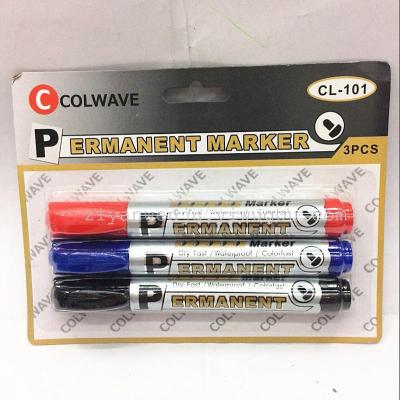 Oily Marking Pen Suction Card Set 3 PCs 4 PCs Express Pen Permanent Marker