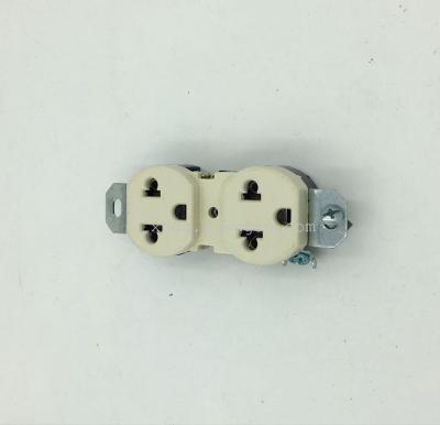 U28 double socket, multi-function socket